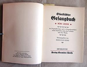 Stierstädter Gesangbuch. Böse Lieder. 36 Originalbeiträge und 21 Originalgraphiken nebst Nachrich...