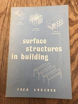 Surface Structures in Buildings: Structure and Form Volume 6 of Lecture