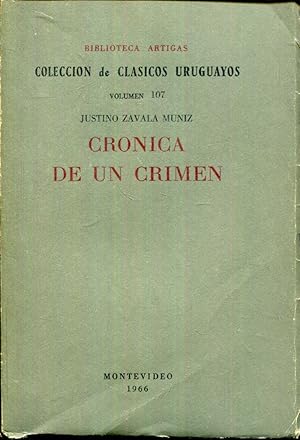 Immagine del venditore per Crnica de un crimen venduto da Rincn de Lectura