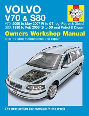 Imagen del vendedor de Volvo V70 / S80 Petrol & Diesel (98 - 07) Haynes Repair Manual (Paperback) a la venta por Grand Eagle Retail