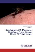 Imagen del vendedor de Development Of Mosquito Repellents From Certain Plants Of Tribal Usage a la venta por moluna