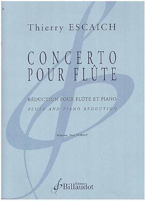Bild des Verkufers fr Concertopour flute et orchestre : rduction pour flute et piano zum Verkauf von AHA-BUCH GmbH