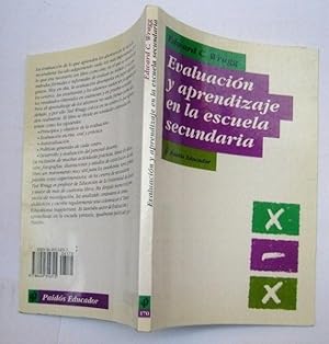 Imagen del vendedor de Evaluacin y Aprendizaje En La Escuela Secundaria a la venta por La Social. Galera y Libros