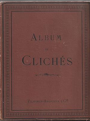 Album de Clichés - Electrotypes - Kupferniederschlaege - Comprenant toutes les Illustrations des ...