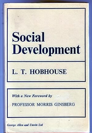 Social Development : Its Nature and Conditions