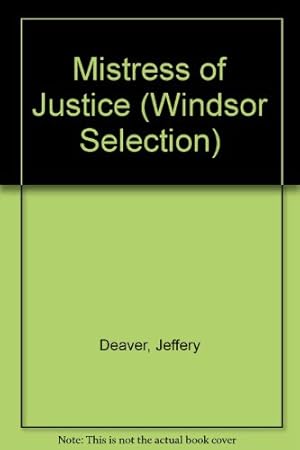 Seller image for Mistress of Justice (Windsor Selection S.) for sale by WeBuyBooks