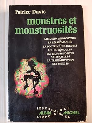 Imagen del vendedor de Monstres et monstruosits a la venta por Les Kiosques