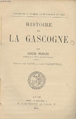 Seller image for Histoire de la Gascogne for sale by Le-Livre