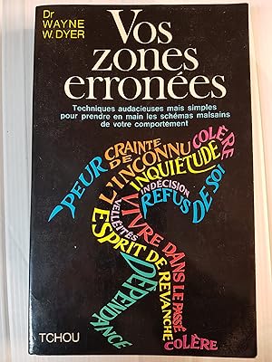 Vos zones erronées