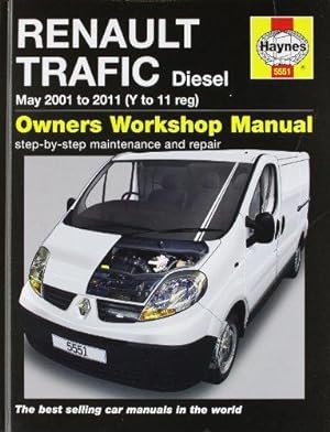 Bild des Verkufers fr Renault Traffic Diesel Service and Repair Manual: 2001-2011 (Haynes Service and Repair Manuals) zum Verkauf von WeBuyBooks