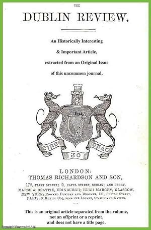 Immagine del venditore per The Life and Labours of St. Thomas of Aquin, by the Very Rev. Roger Bede Vaughan, O.S.B. With special reference to St. Thomas the Theologian. A review with excerpts. A rare article from the Dublin Review, 1873. venduto da Cosmo Books