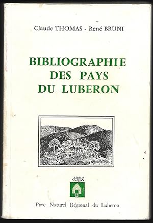 Immagine del venditore per BIBLIOGRAPHIE des PAYS du LUBRON venduto da Liseronsblancs