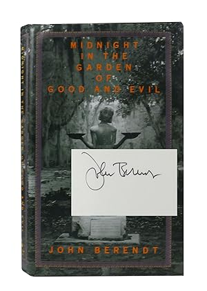 MIDNIGHT IN THE GARDEN OF GOOD AND EVIL Signed