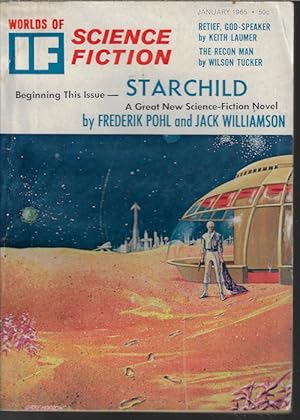 Immagine del venditore per IF Worlds of Science Fiction: January, Jan. 1965 ("Starchild") venduto da Books from the Crypt