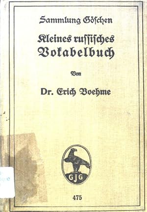 Imagen del vendedor de Kleines russisches Vokabelbuch; Sammlung Gschen; 475; a la venta por books4less (Versandantiquariat Petra Gros GmbH & Co. KG)