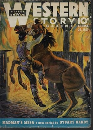 Imagen del vendedor de WESTERN STORY: August, Aug. 26, 1939 ("Blackleg") a la venta por Books from the Crypt