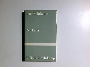 Seller image for Der Leser : Reden u. Aufstze. Peter Suhrkamp. [Hrsg. u. mit e. Nachw. vers. von Hermann Kasack] / Bibliothek Suhrkamp ; Bd. 55 for sale by Antiquariat Buchhandel Daniel Viertel