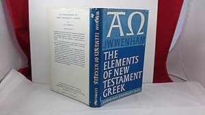 Seller image for THE ELEMENTS OF NEW TESTAMENT GREEK for sale by Live Oak Booksellers