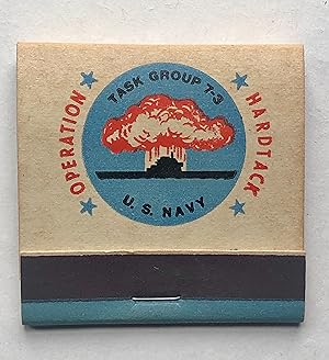 DOOMSDAY Atomic Age MATCHBOOK Nuclear Bomb Explosion 1958 COLD WAR Secret Military Project