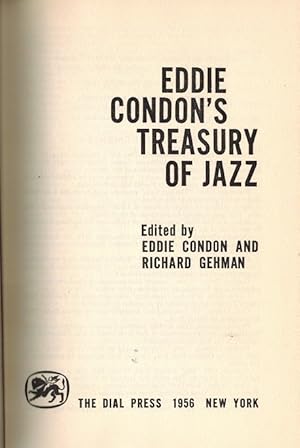 Image du vendeur pour Eddie Condon s Treasury of Jazz. mis en vente par Rhnantiquariat GmbH