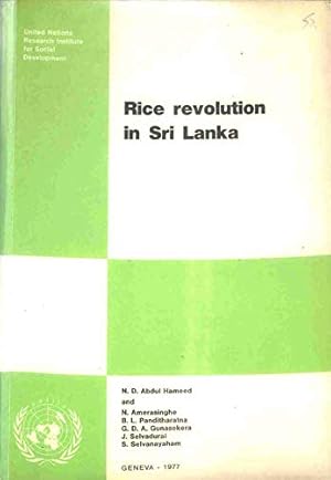 Immagine del venditore per Rice revolution in Sri Lanka venduto da WeBuyBooks