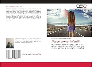 Bild des Verkufers fr Abuso sexual infantil zum Verkauf von moluna