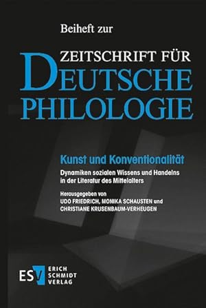 Bild des Verkufers fr Kunst und Konventionalitt Dynamiken sozialen Wissens und Handelns in der Literatur des Mittelalters zum Verkauf von primatexxt Buchversand