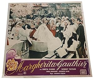 Margherita Gauthier Fotobusta Lobby card originale matrimonio Greta Garbo Cukor