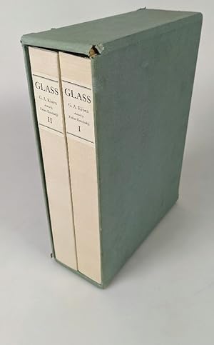 Imagen del vendedor de Glass - its origin, history, chronology, technic and classification to the sixteenth century. 2 Volumes. a la venta por Antiquariat Thomas Haker GmbH & Co. KG