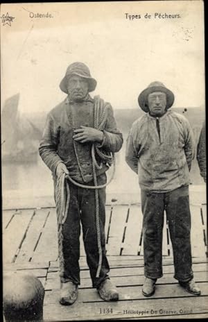 Ansichtskarte / Postkarte Oostende Ostende Westflandern, Type de Pecheurs