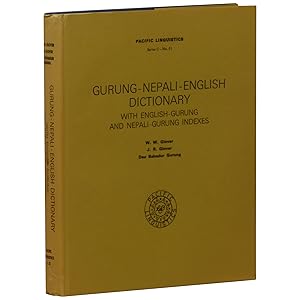 Gurung-Nepali-English dictionary, with English-Gurung and Nepali-Gurung indexes