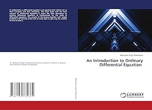 Image du vendeur pour An Introduction to Ordinary Differential Equation mis en vente par moluna