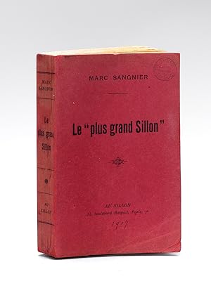 Le "plus grand Sillon" [ Edition originale - On joint une longue lettre tapuscrite signée du resp...