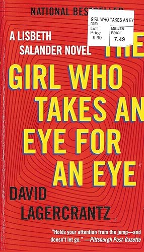 Imagen del vendedor de The Girl Who Takes an Eye for an Eye (Millennium Series) a la venta por Vada's Book Store