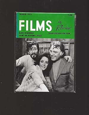 Films in Review March 1973 Richard Burton, Elizabeth Taylor, Peter O'Toole in "Under Milkwood"