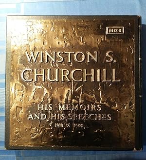 Bild des Verkufers fr Winston S. Churchill . His Memoirs and His Speeches, 1918 to 1945. (12 Schallplatten + 1 Broschur) zum Verkauf von Antiquariat BehnkeBuch