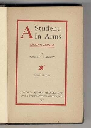 A Student in Arms. Second Series. Third edition.