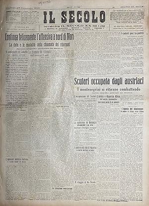 SECOLO (IL). Edizione del mattino. Anno LI. Numero 17917. Venerdì 18 febbraio 1916.