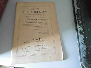 Seller image for Solfege Des Solfeges - Volume 2a. for sale by JLG_livres anciens et modernes