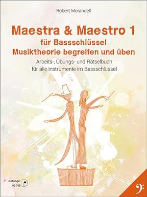 Seller image for Maestra & Maestro 1 fr Bassschlssel : Musiktheorie begreifen und ben for sale by AHA-BUCH GmbH