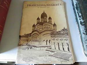 Seller image for Prabuddha Bharata or Awakened India. August 1937 for sale by JLG_livres anciens et modernes