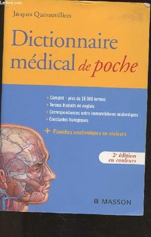 Imagen del vendedor de Dictionnaire mdical de poche a la venta por Le-Livre