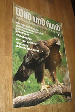 Image du vendeur pour Wild und Hund - Vereinigt mit St. Hubertus, Der Heger, Jagd und Hege - 89. Jahrgang Nummer 22 - 1. Februar 1987 mis en vente par Dipl.-Inform. Gerd Suelmann