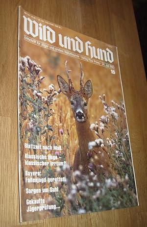 Image du vendeur pour Wild und Hund - Vereinigt mit St. Hubertus, Der Heger, Jagd und Hege - 95. Jahrgang Nummer 15 - 24. Juli 1993 mis en vente par Dipl.-Inform. Gerd Suelmann