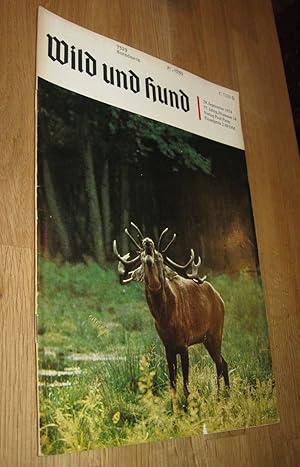 Image du vendeur pour Wild und Hund - Vereinigt mit St. Hubertus, Der Heger, Jagd und Hege - 77. Jahrgang Nummer 14 - 29. September 1974 mis en vente par Dipl.-Inform. Gerd Suelmann