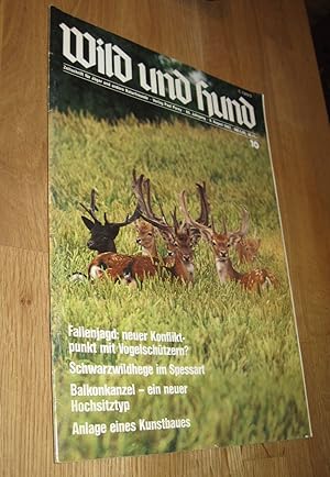 Image du vendeur pour Wild und Hund - Vereinigt mit St. Hubertus, Der Heger, Jagd und Hege - 85. Jahrgang Nummer 10 - 8. August 1982 mis en vente par Dipl.-Inform. Gerd Suelmann