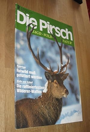 Bild des Verkufers fr Die Pirsch, vereinigt mit Westflischer Jgerbote - Wild - Jagd - Natur - Nr. 2 Januar 1987 zum Verkauf von Dipl.-Inform. Gerd Suelmann