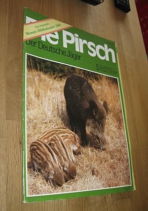 Bild des Verkufers fr Die Pirsch, vereinigt mit Westflischer Jgerbote - Wild - Jagd - Natur - Nr. 5 Mrz 1986 zum Verkauf von Dipl.-Inform. Gerd Suelmann