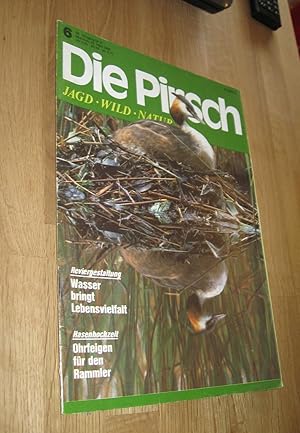 Bild des Verkufers fr Die Pirsch, vereinigt mit Westflischer Jgerbote - Wild - Jagd - Natur - Nr. 6 Mrz 1986 zum Verkauf von Dipl.-Inform. Gerd Suelmann