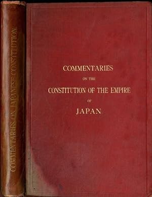 Commentaries on the Constitution of the Empire of Japan